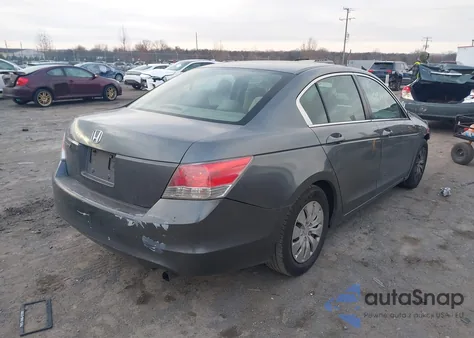 2010 Honda Accord 2.4 Lx из США, поврежденный, VIN 1HGCP2F39AA031931